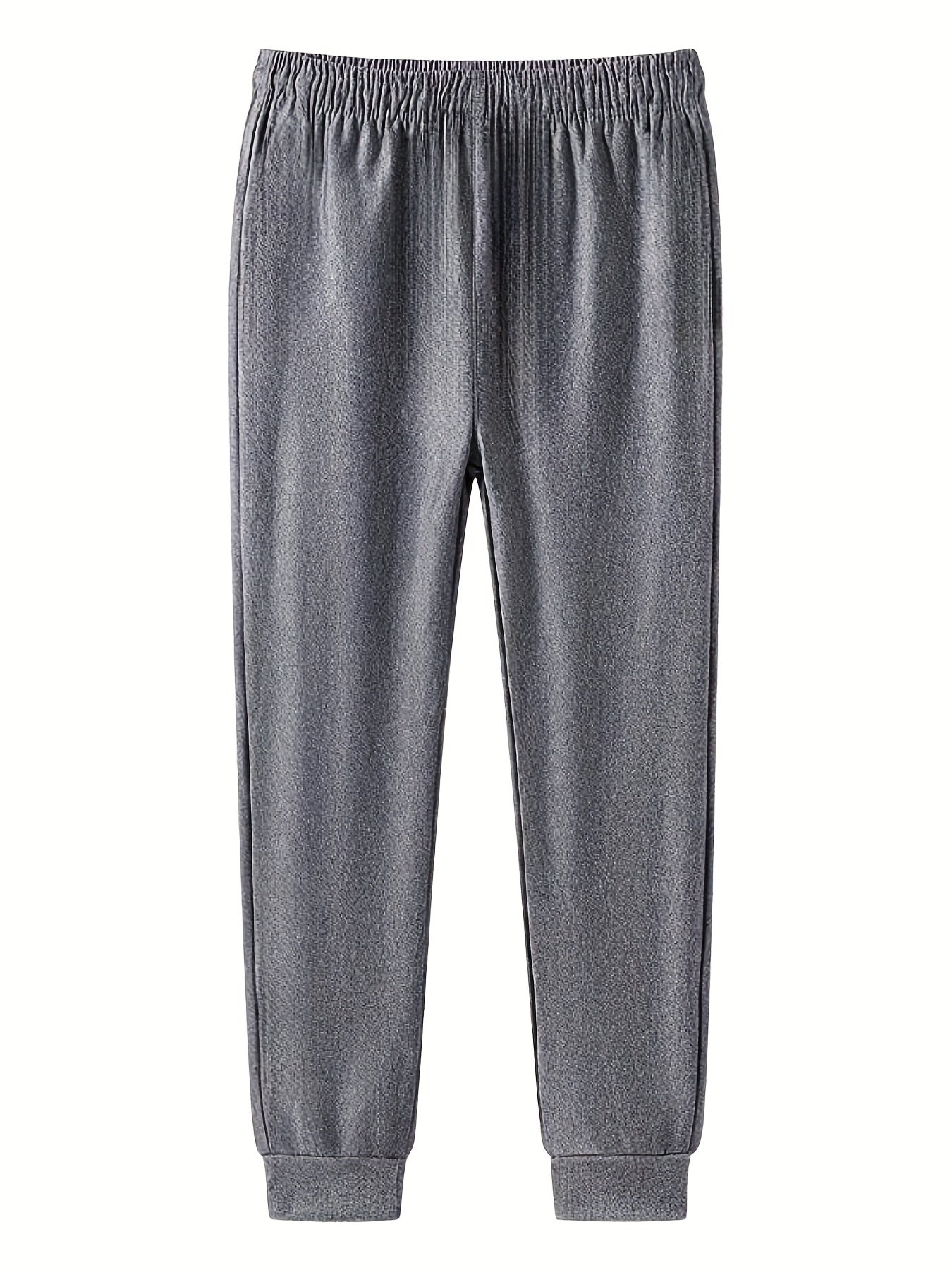 Men's casual knitted jogging trousers