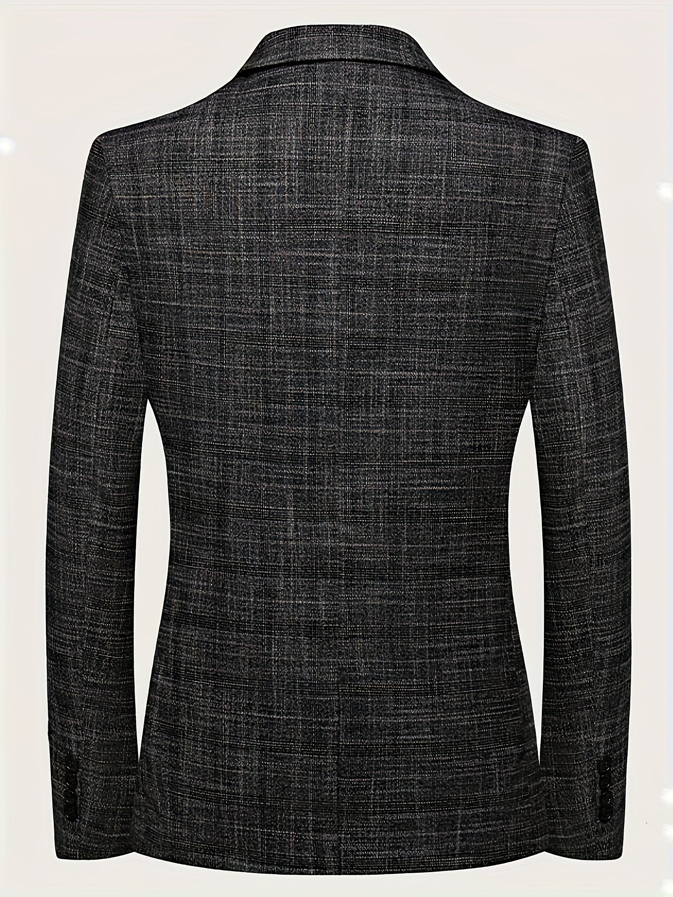 Men's slim-fit casual blazer