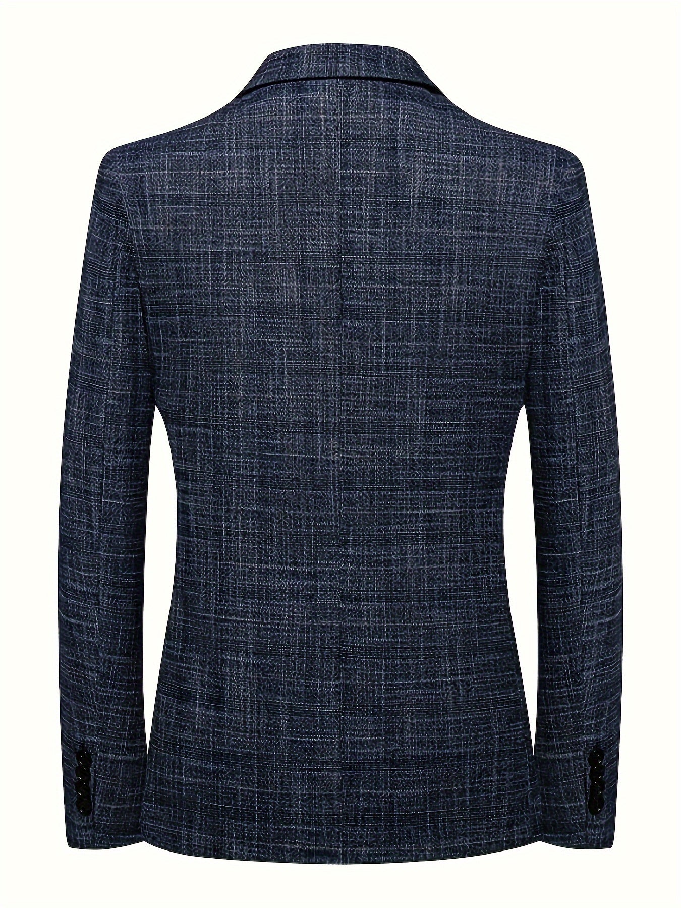 Men's slim-fit casual blazer