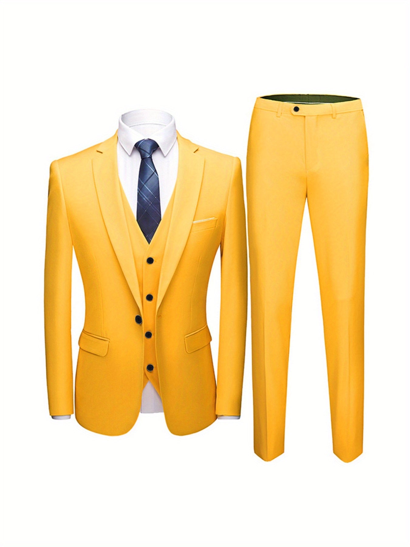 Men's casual three-piece suit