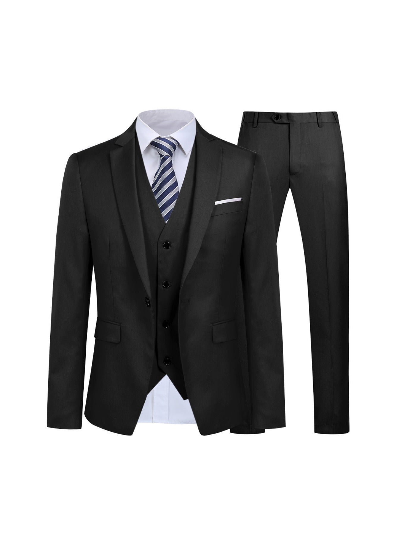 Men's casual three-piece suit