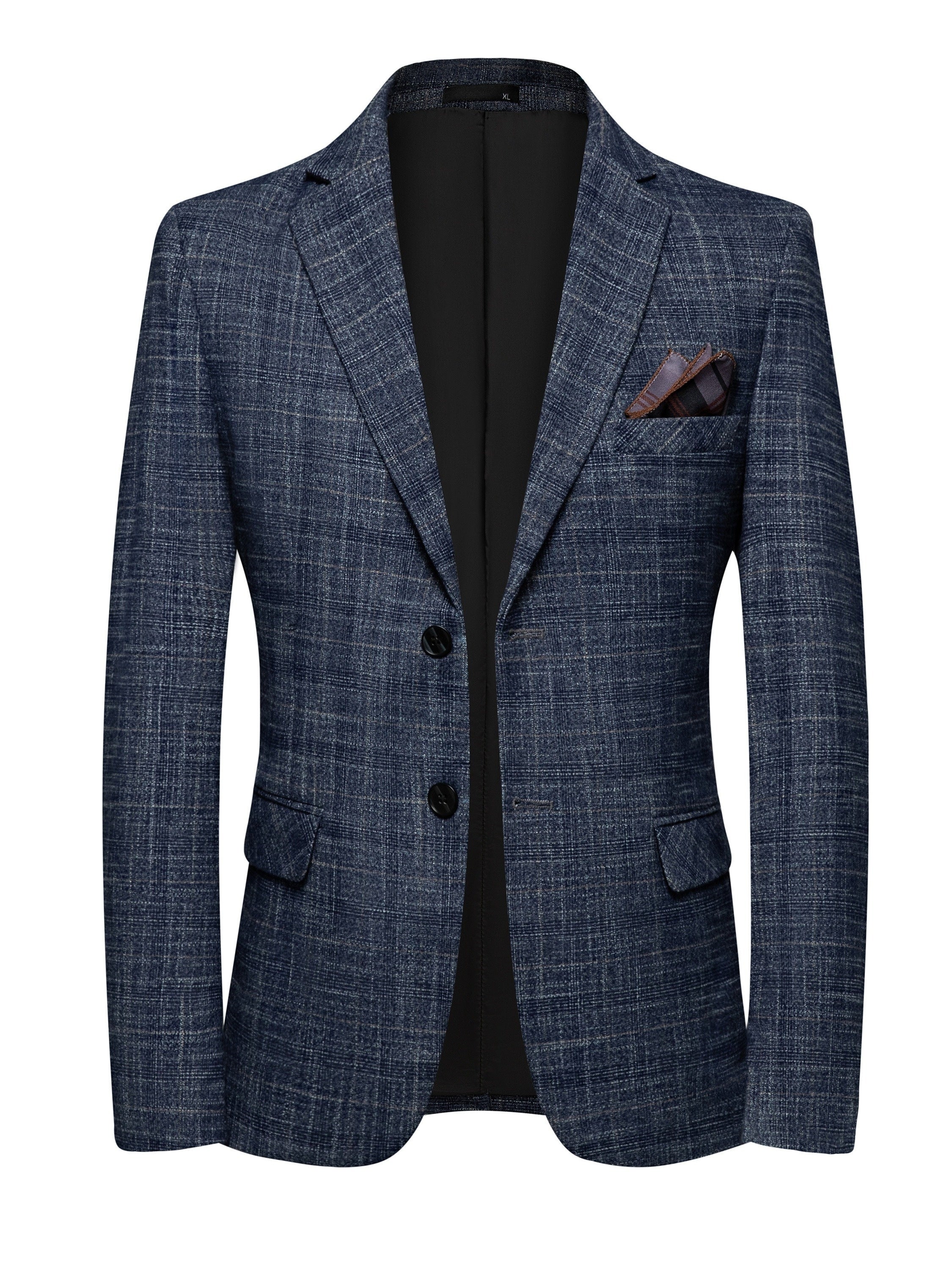 Men's slim-fit casual blazer