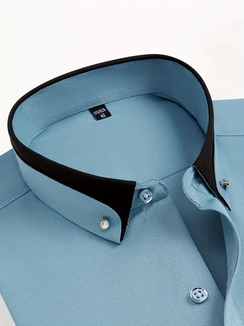 Men’s slim-fit dress shirt