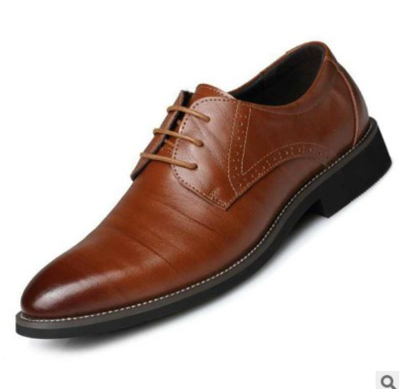 Men's lace-up stylish dress shoes