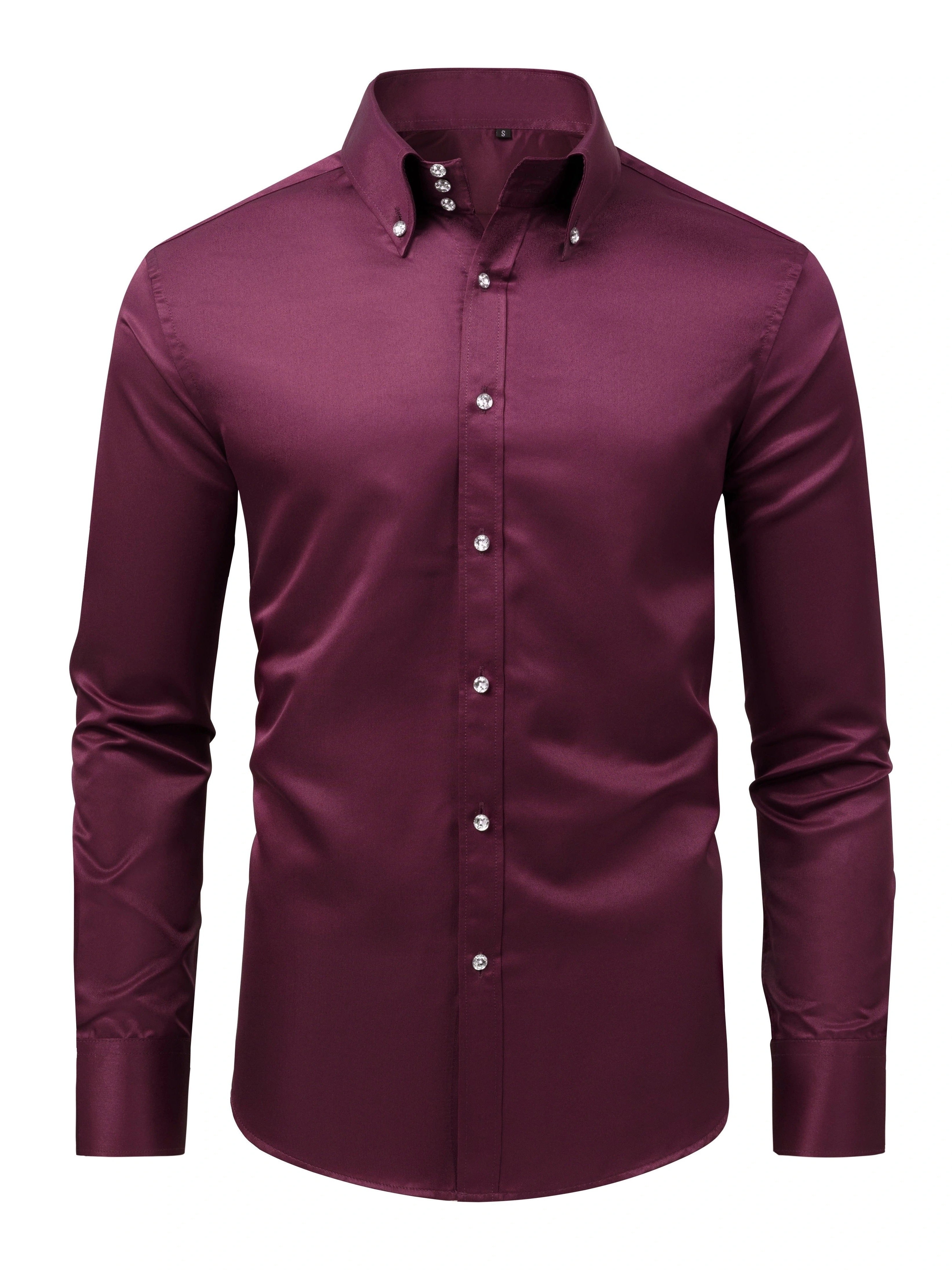 Men’s slim-fit dress shirt