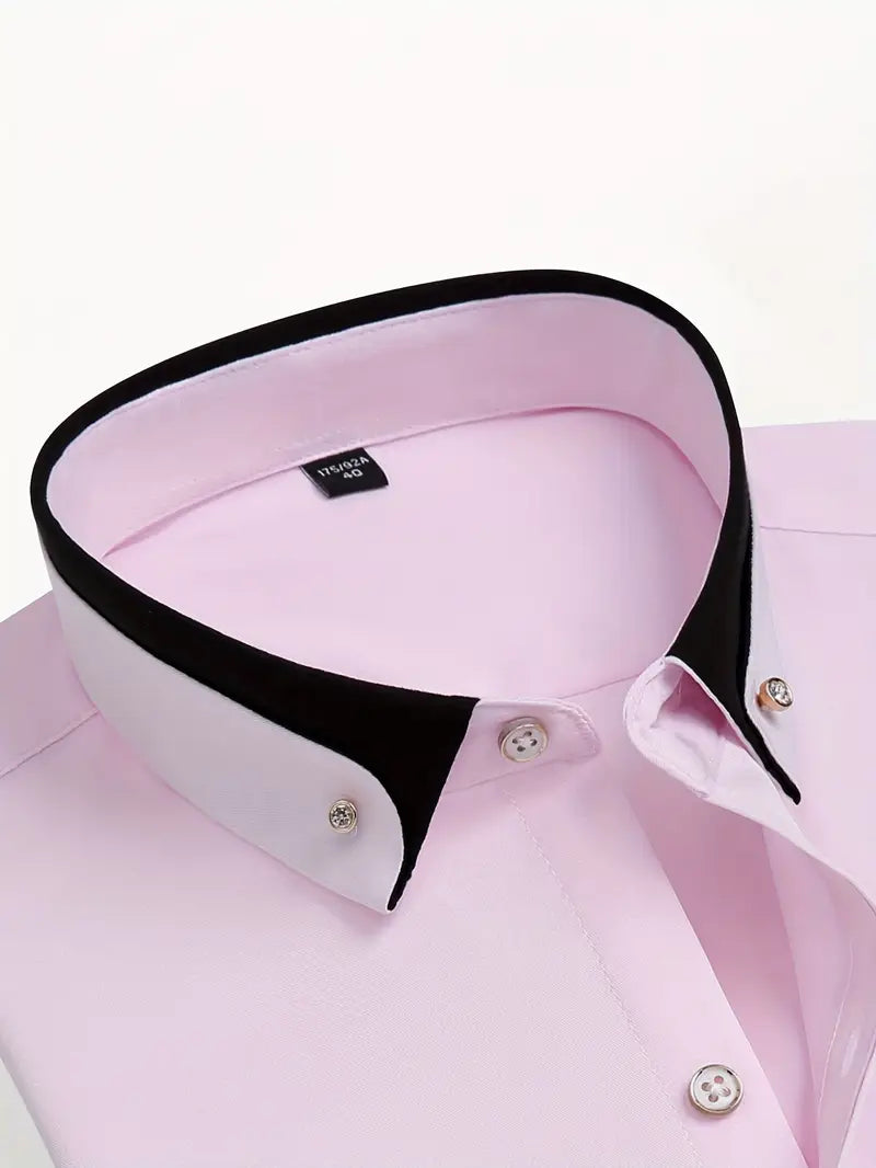 Men’s slim-fit dress shirt