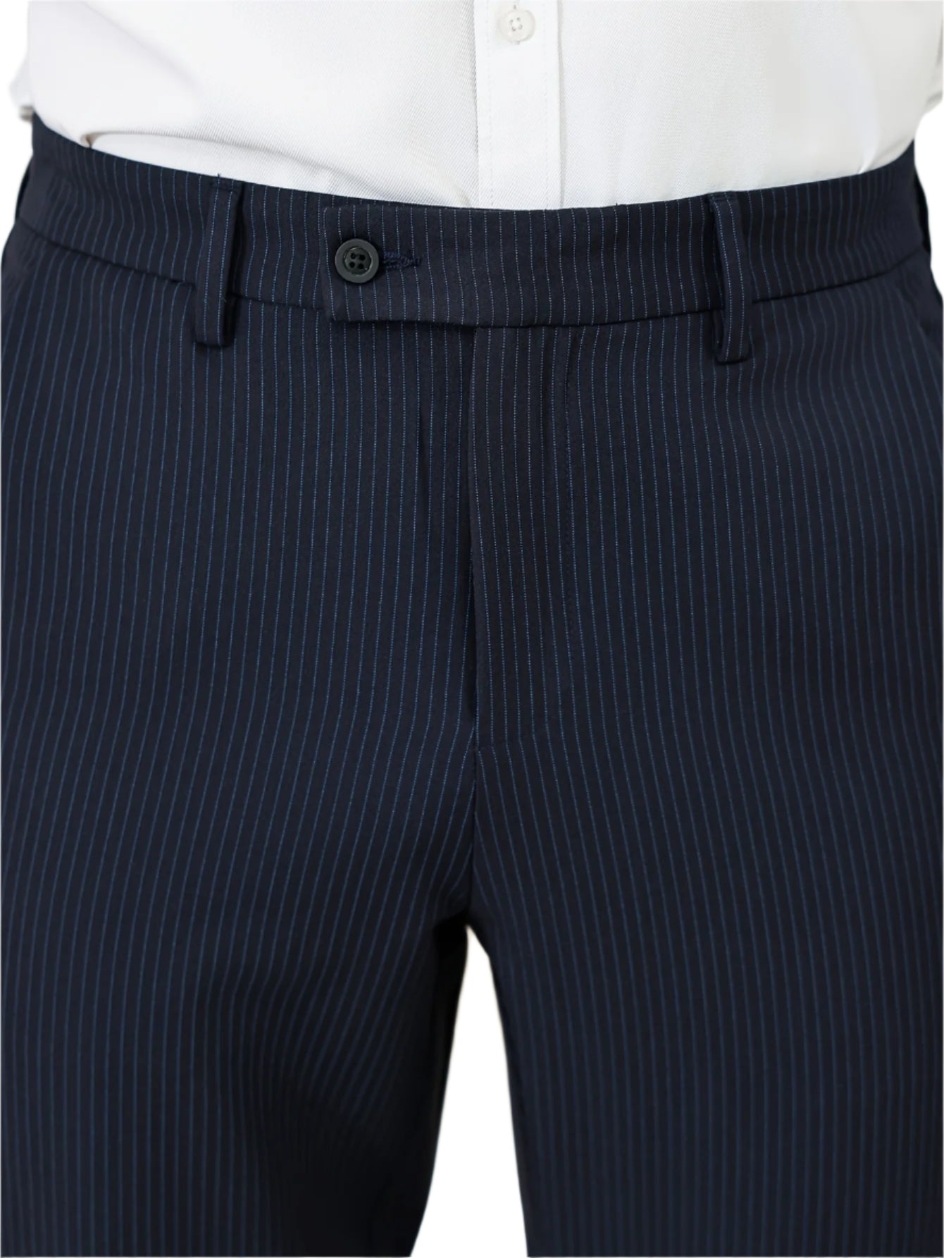 Men's formal striped trousers