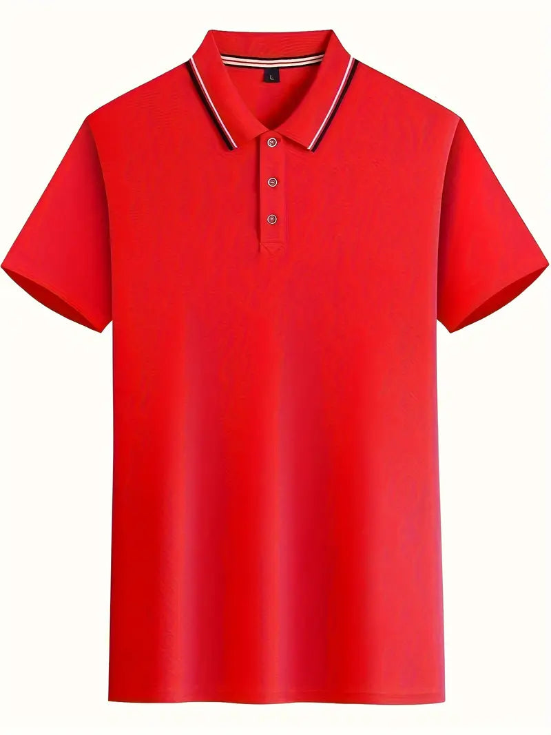 Men’s classic short sleeves polo shirt