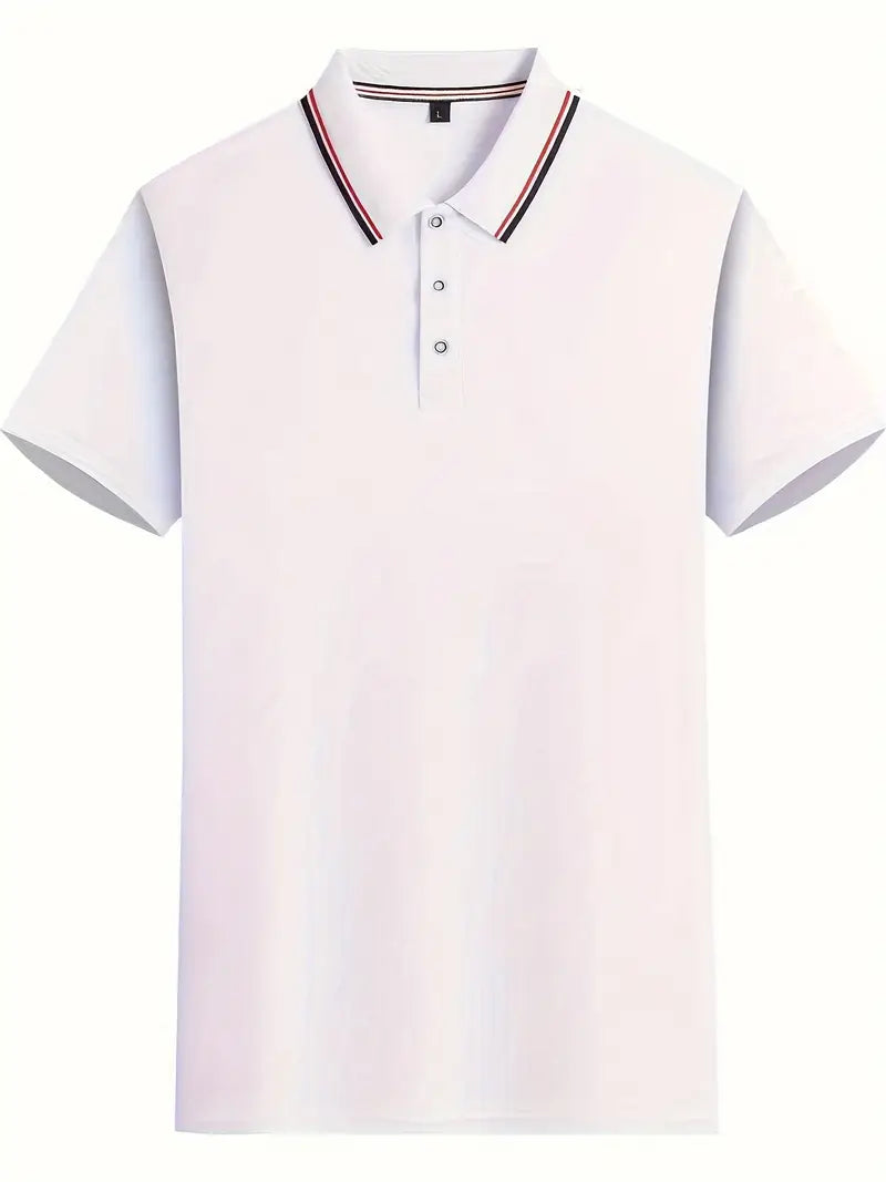 Men’s classic short sleeves polo shirt