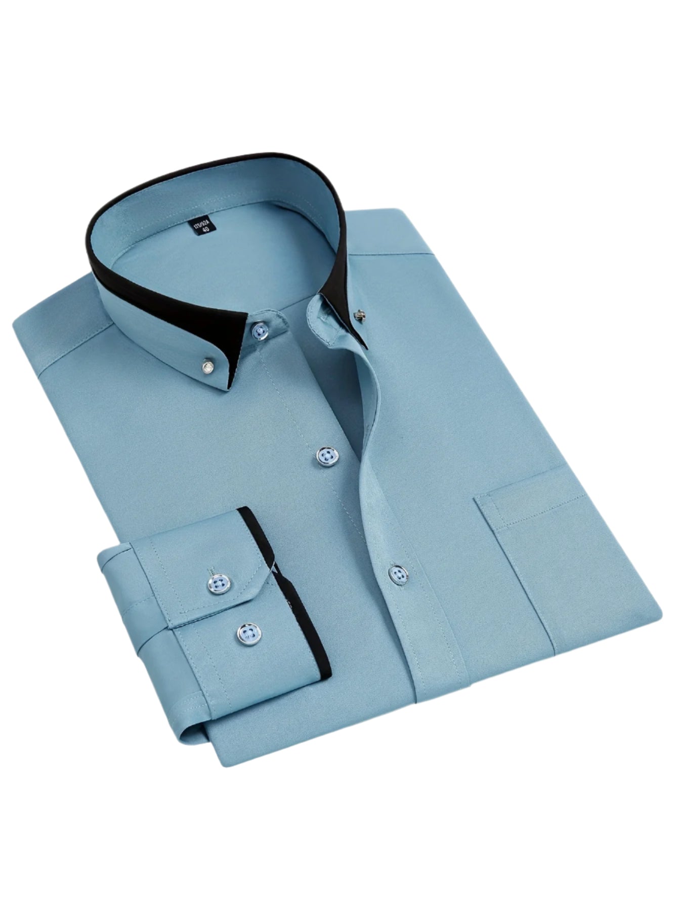 Men’s slim-fit dress shirt