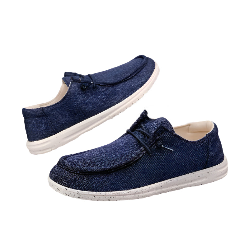 Men's stylish slip-on walking loafers