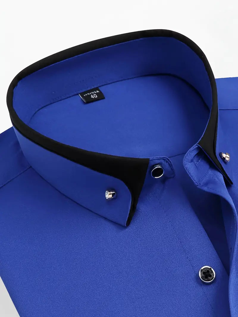 Men’s slim-fit dress shirt