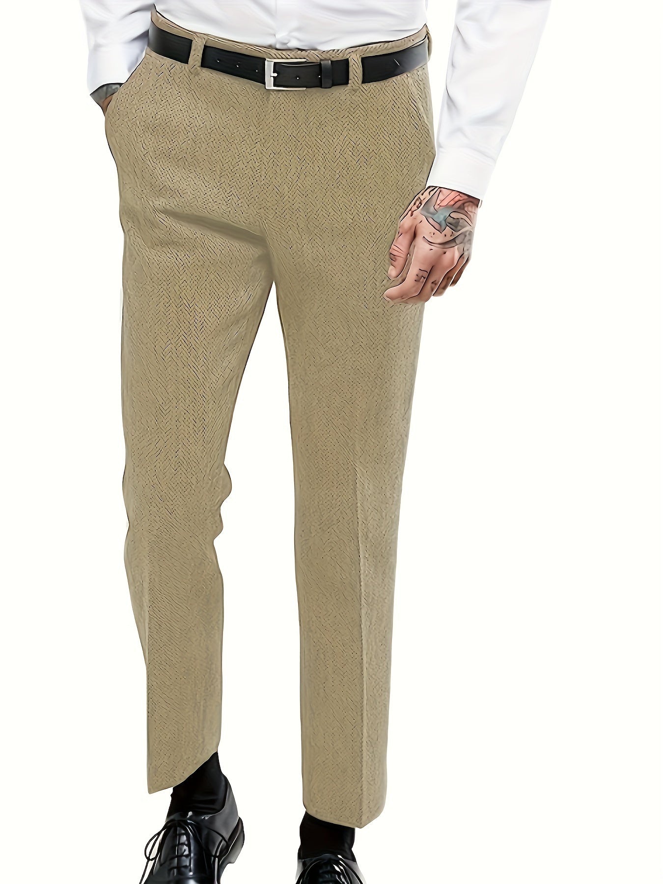 Men's vintage formal tweed pants