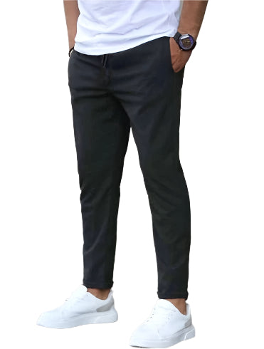 Men’s slim-fit chino joggers