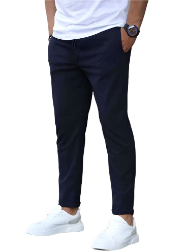 Men’s slim-fit chino joggers