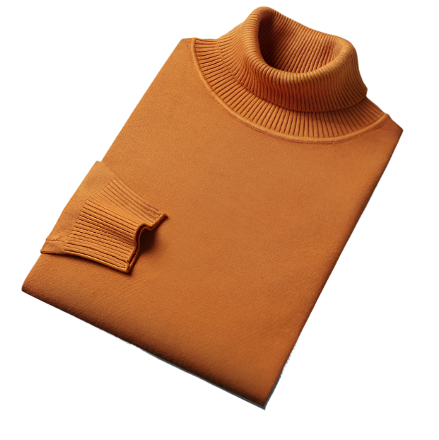 Men's turtleneck warm sweater