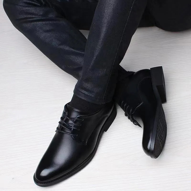 Men's stylish lace-up formal shoes