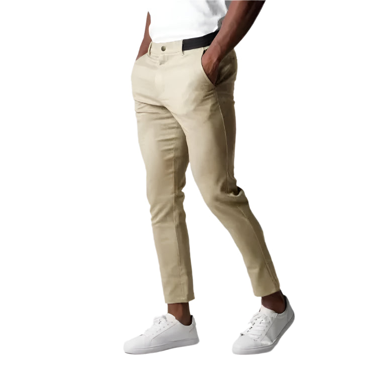 Men's comfortable slim-fit chinos