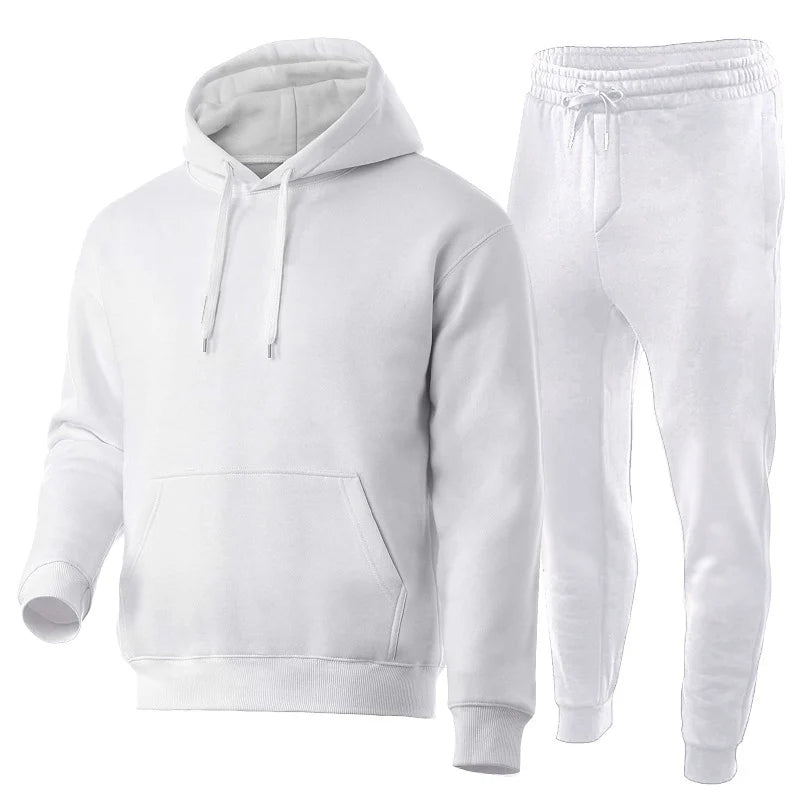 Men's two-piece winter tracksuit