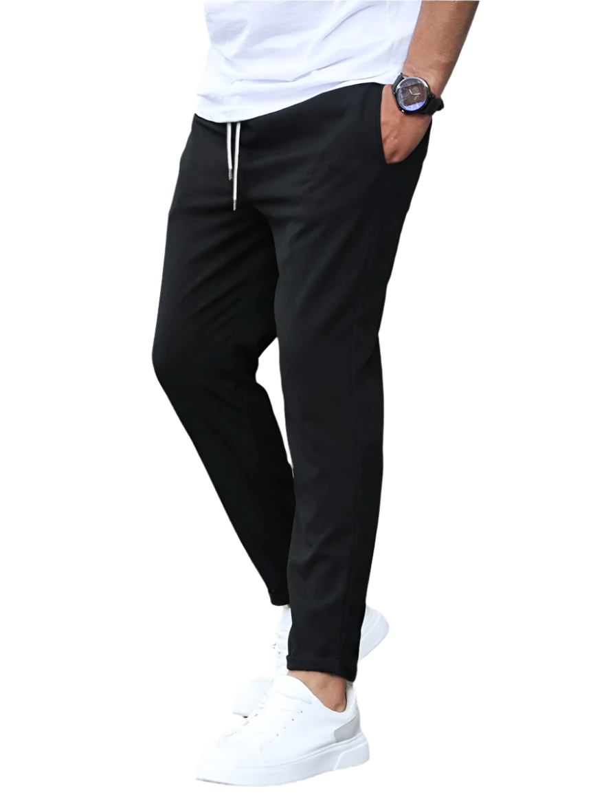 Men’s slim-fit chino joggers