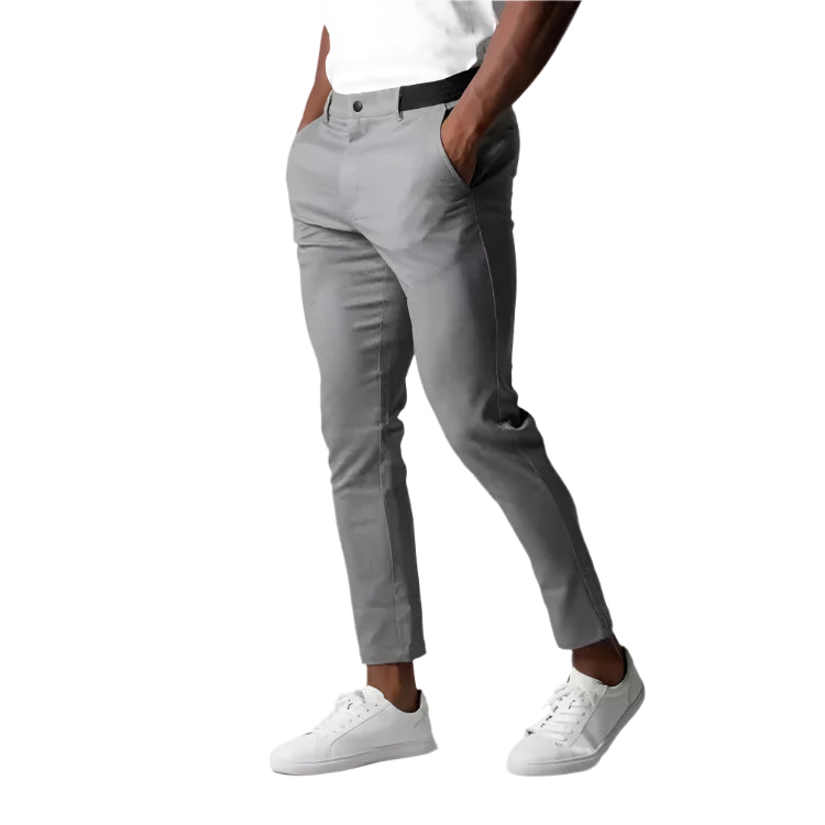 Men's comfortable slim-fit chinos