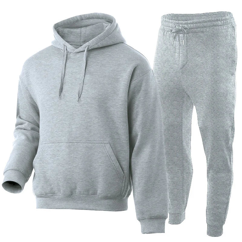 Men's two-piece winter tracksuit