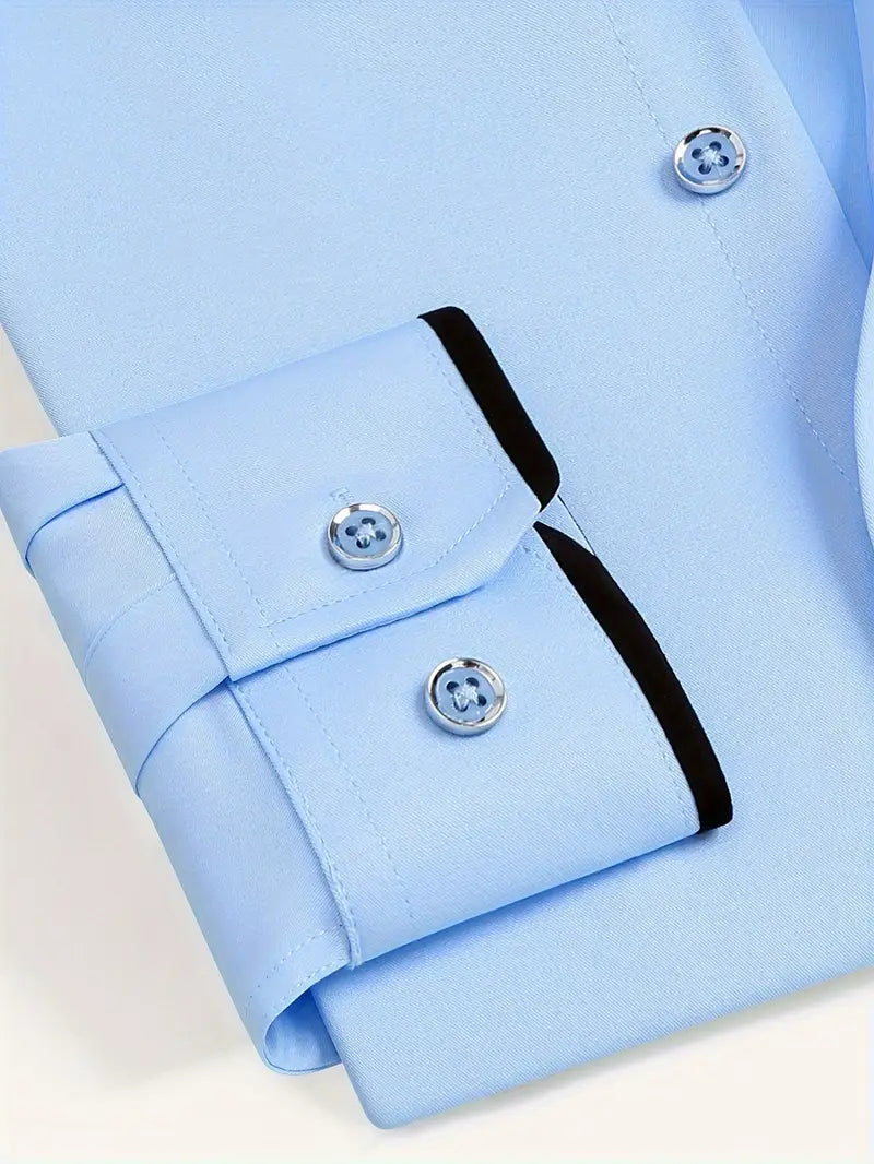 Men’s slim-fit dress shirt