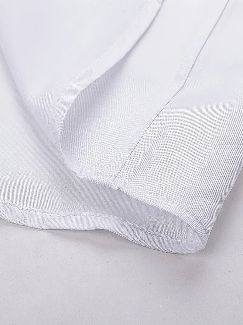 Men’s slim-fit dress shirt