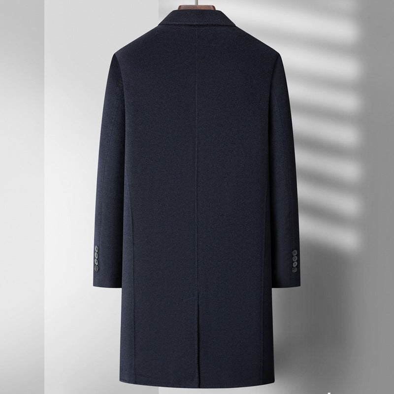 Men's warm long coat